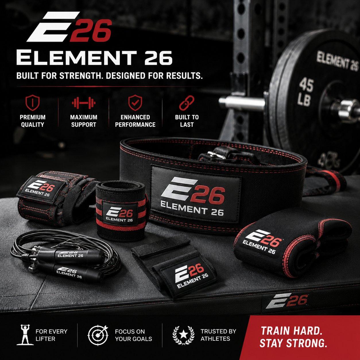 Element 26: Premium Strength Training Gear for Serious Athletes